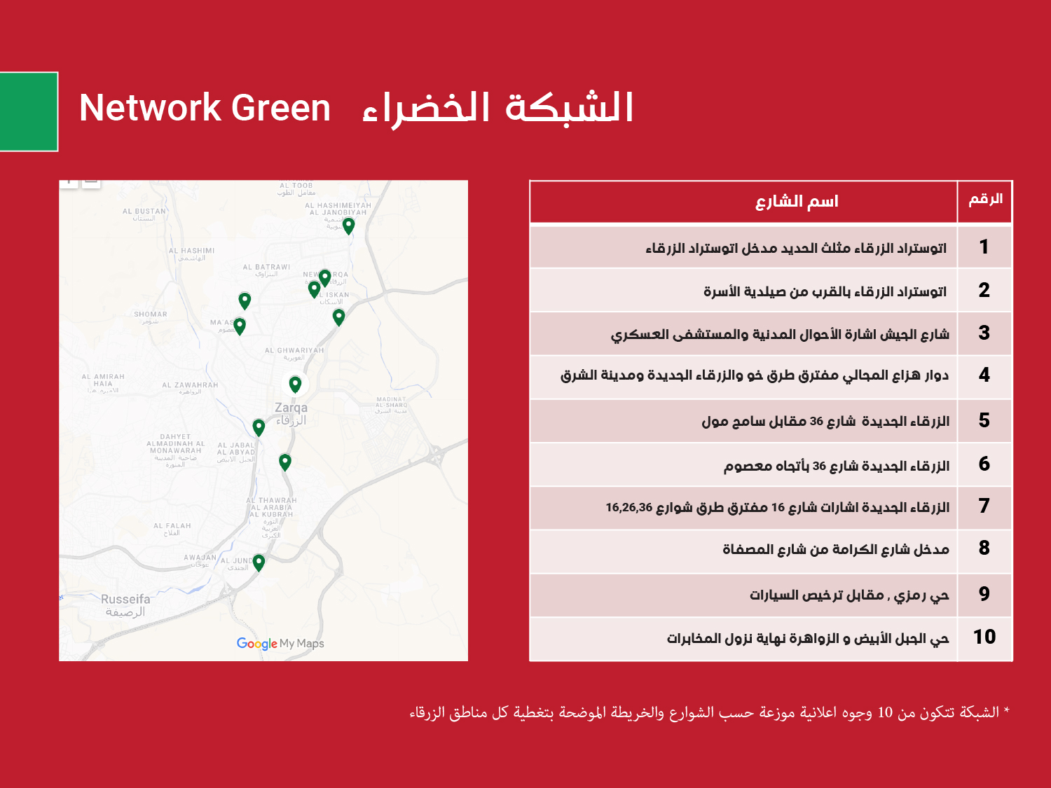 3x4 Green Network sample 2